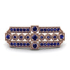 Sapphire Antique Elegance Brooch - Alondra No. 74
