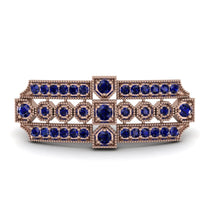 Sapphire Antique Elegance Brooch (52)