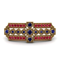 Sapphire Antique Elegance Brooch (36)