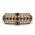 Sapphire Antique Elegance Brooch - Alondra No. 13