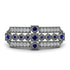 Sapphire Antique Elegance Brooch - Alondra No. 15