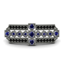 Sapphire Antique Elegance Brooch (28)