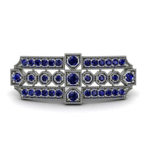 Sapphire Antique Elegance Brooch (56)