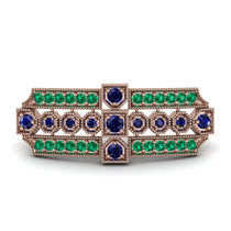 Sapphire Antique Elegance Brooch (16)