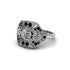 Diamond Art Deco Geometric Engagement Ring - Haven No. 33