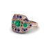 Emerald Art Deco Geometric Engagement Ring - Haven No. 65 image 2