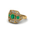 Emerald Art Deco Geometric Engagement Ring - Haven No. 4 image 2