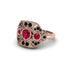Ruby Art Deco Geometric Engagement Ring - Haven No. 41 image 2