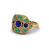 Sapphire Art Deco Geometric Engagement Ring - Haven No. 28 image 2