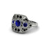 Sapphire Art Deco Geometric Engagement Ring - Haven No. 45 image 2