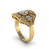Diamond Art Deco Geometric Engagement Ring - Haven No. 1 image 3
