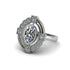 Diamond Art Deco Halo Fashion Ring - Gracelynn No. 3 image 1