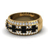 Baguette Black Diamond Eternity Wedding Band - Billy No. 7