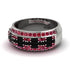 Baguette Black Diamond Eternity Wedding Band - Billy No. 54