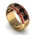Baguette Black Diamond Eternity Wedding Band - Billy No. 52