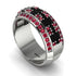 Baguette Black Diamond Eternity Wedding Band - Billy No. 54