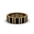 Baguette Black Diamond Eternity Wedding Band - Keegan No. 7