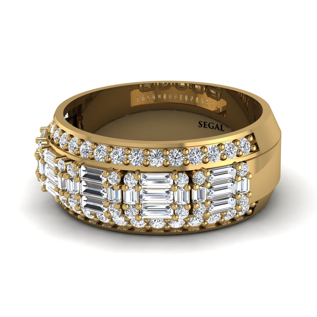 Baguette Diamond Eternity Wedding Band - Billy No. 1