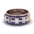 Baguette Diamond Eternity Wedding Band - Billy No. 62 image 2