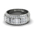Baguette Diamond Eternity Wedding Band - Billy No. 3