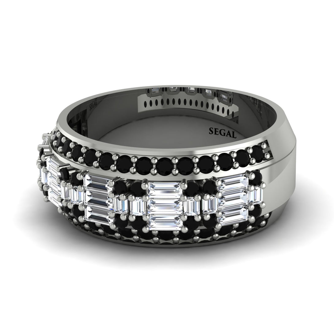 Baguette Diamond Eternity Wedding Band - Billy No. 33