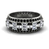 Baguette Diamond Eternity Wedding Band - Billy No. 33 image 1