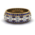 Baguette Diamond Eternity Wedding Band - Billy No. 61