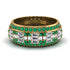Baguette Diamond Eternity Wedding Band - Billy No. 16 image 2