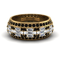 Baguette Diamond Eternity Wedding Band - Billy No. 31 image 1