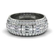 Baguette Diamond Eternity Wedding Band - Billy No. 3 image 1