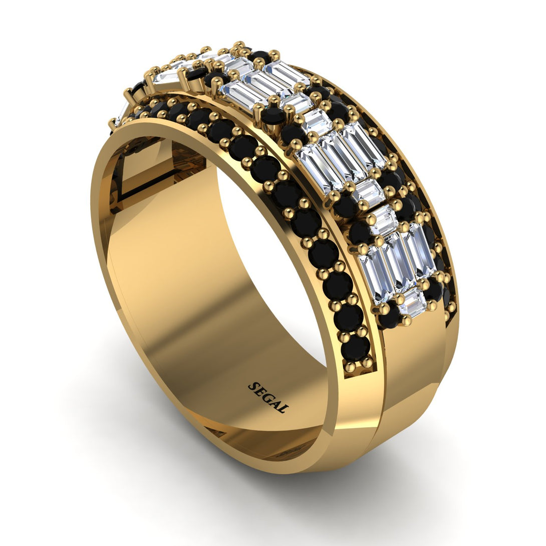 Baguette Diamond Eternity Wedding Band - Billy No. 31