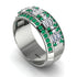 Baguette Diamond Eternity Wedding Band - Billy No. 18