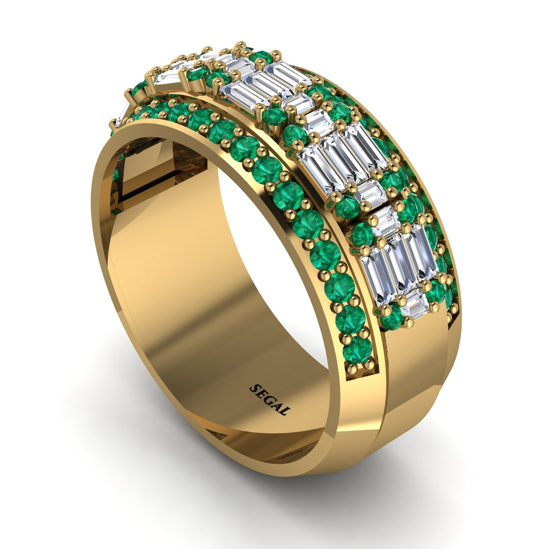 Baguette Diamond Eternity Wedding Band - Billy No. 16