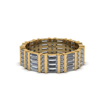 Baguette Diamond Eternity Wedding Band - Keegan No. 1 image 1