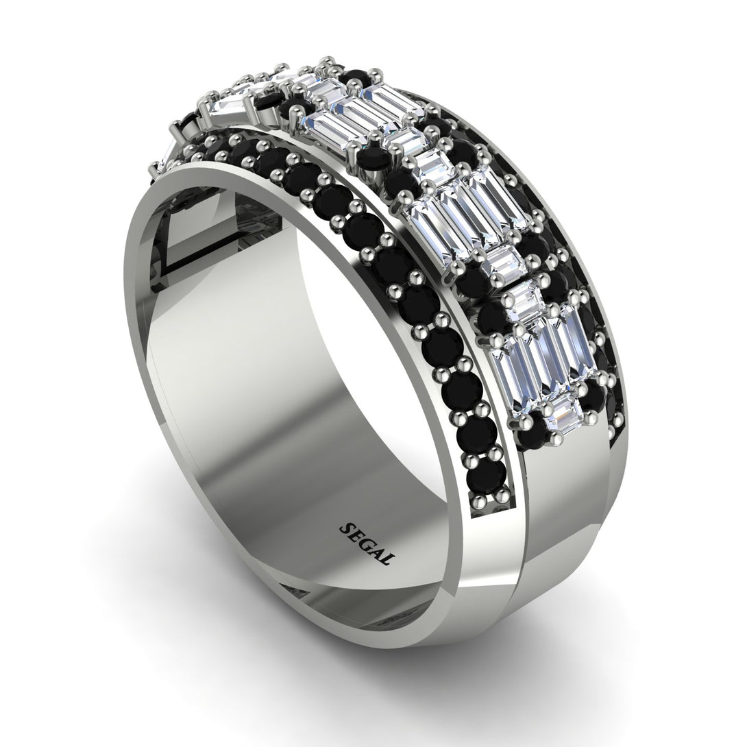 Baguette Diamond Eternity Wedding Band - Billy No. 33