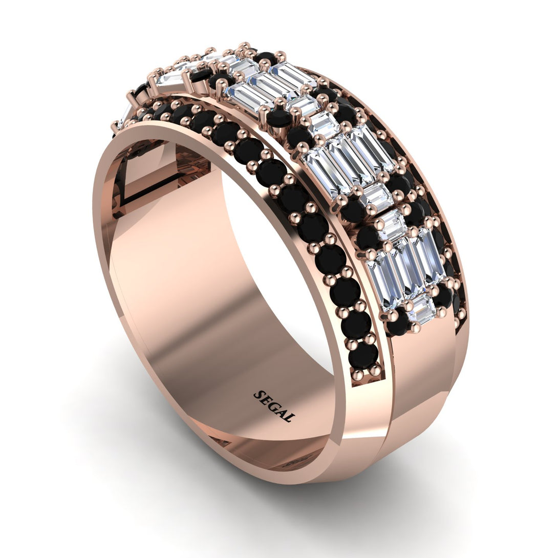 Baguette Diamond Eternity Wedding Band - Billy No. 32