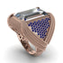 Baguette Diamond Majestic Men's Fashion Ring - Flynn No. 62