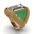 Baguette Diamond Majestic Men's Fashion Ring - Flynn No. 16 image 1