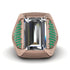 Baguette Diamond Majestic Men's Fashion Ring - Flynn No. 17