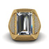 Baguette Diamond Majestic Men's Fashion Ring - Flynn No. 1 image 2