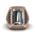 Baguette Diamond Majestic Men's Fashion Ring - Flynn No. 32