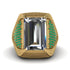 Baguette Diamond Majestic Men's Fashion Ring - Flynn No. 16 image 2