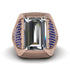Baguette Diamond Majestic Men's Fashion Ring - Flynn No. 62 image 2