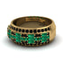 Baguette Emerald Eternity Wedding Band - Billy No. 34 image 2