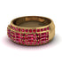 Baguette Ruby Eternity Wedding Band - Billy No. 55 image 2