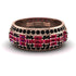 Baguette Ruby Eternity Wedding Band - Billy No. 41 image 1