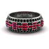 Baguette Ruby Eternity Wedding Band - Billy No. 42 image 1
