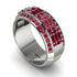 Baguette Ruby Eternity Wedding Band - Billy No. 57 image 3