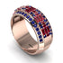 Baguette Ruby Eternity Wedding Band - Billy No. 71 image 3