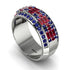 Baguette Ruby Eternity Wedding Band - Billy No. 72